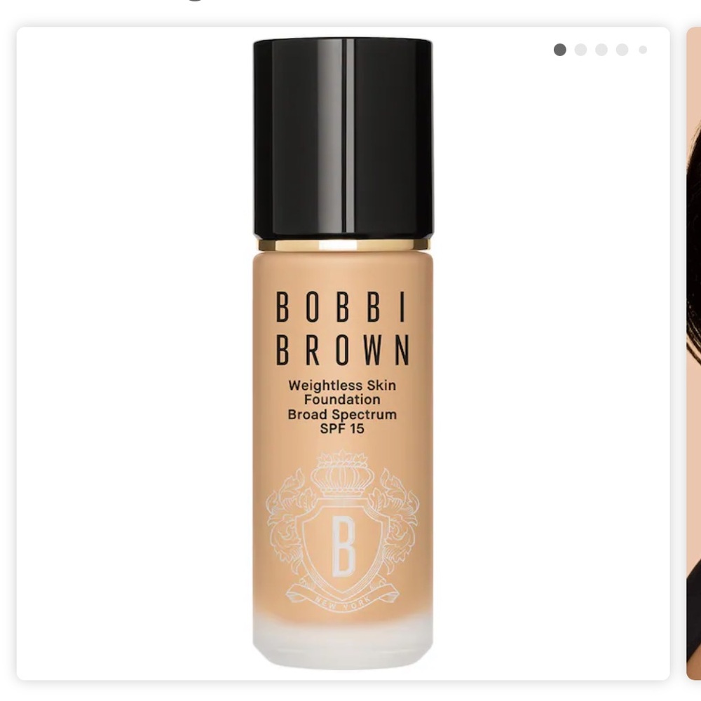 NEW natural tan Bobbi Brown Weightless Skin Oil-Controlling Foundation